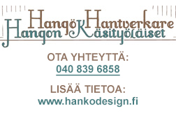 Hangon käsityöläiset - Hangö hantverkare rf logo